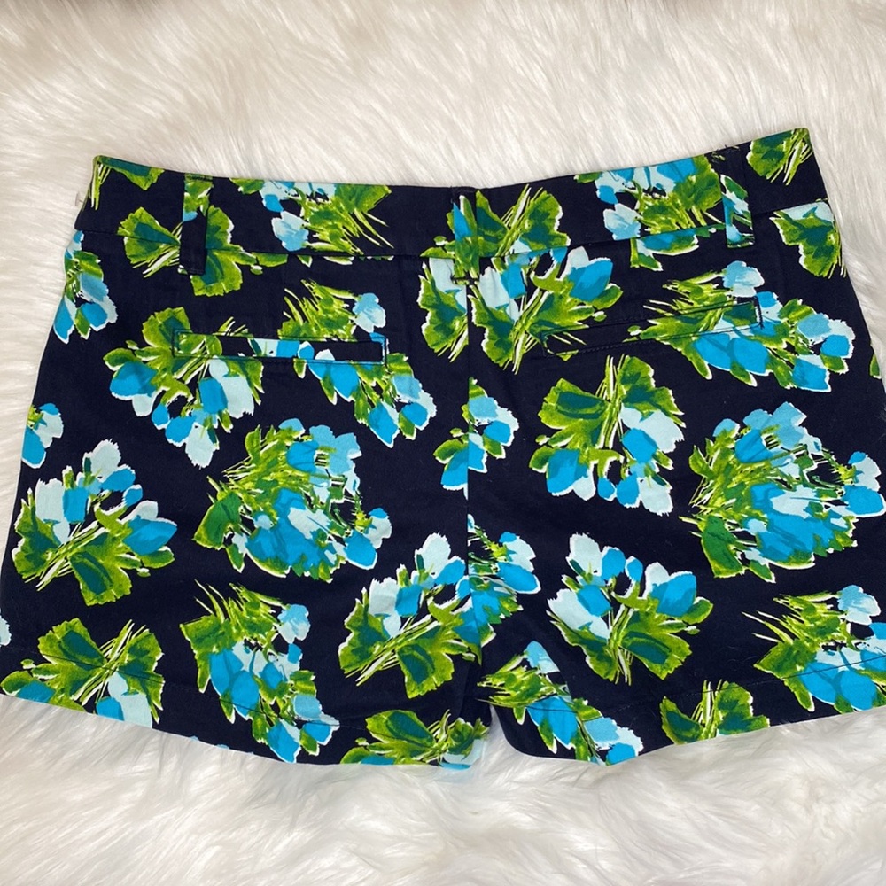 πHPπ Tropical Blue Floral Shorts - Picture 2 of 3